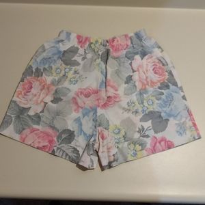 Vintage Floral Shorts